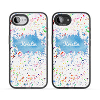Personalised Rainbow Splatter Name
