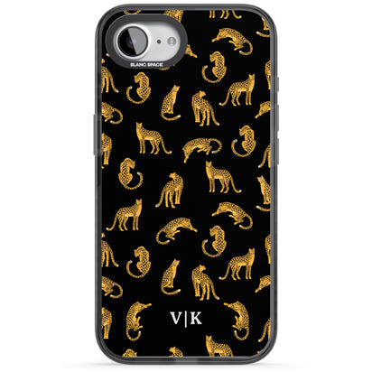 Personalised Gold Cheetah Pattern