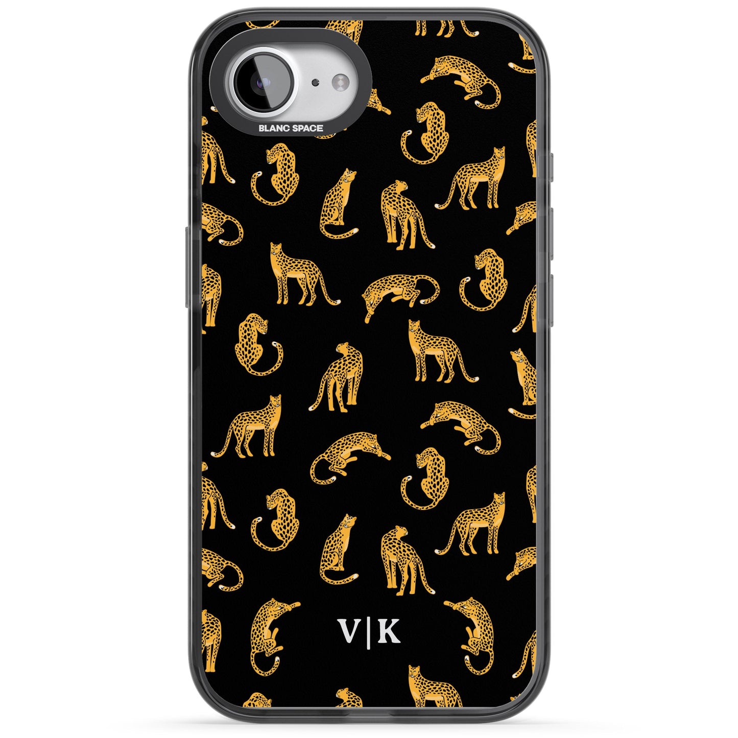 Personalised Gold Cheetah Pattern