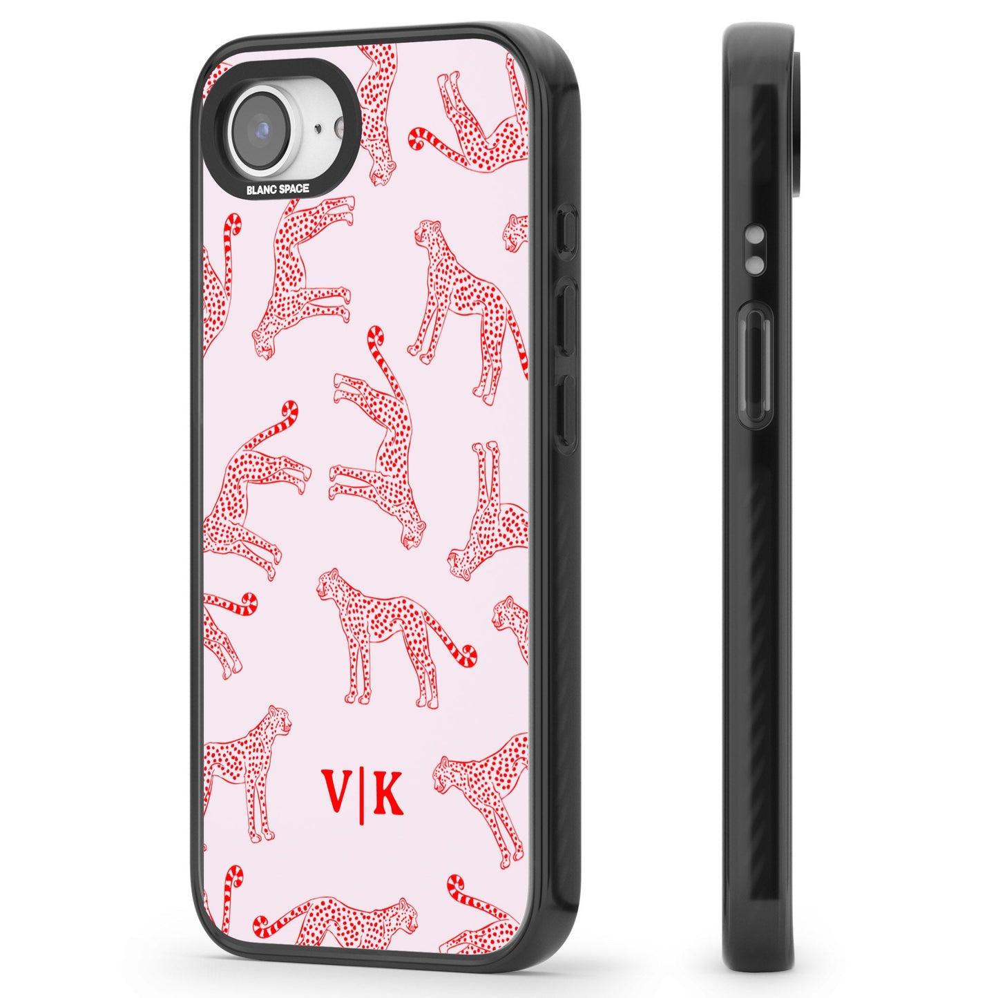 Guépard rouge et rose personnalisé