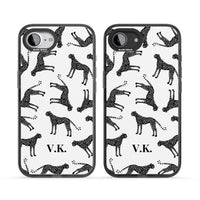 Personalised Black & White Cheetah Pattern