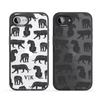 Personalised Tiger Silhouettes