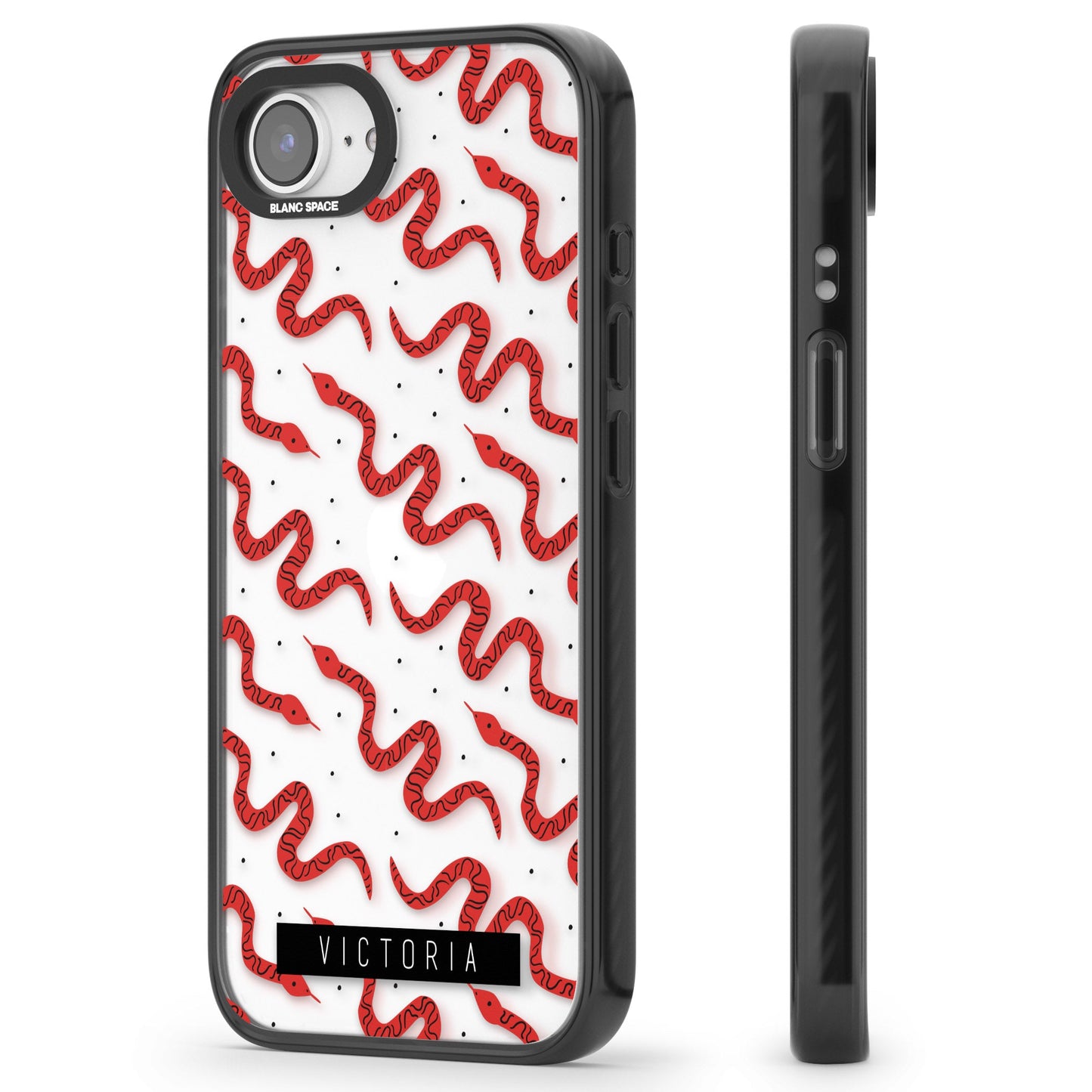 Personalised Red Snake Pattern