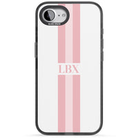 Personalised Minimal Pink Stripe