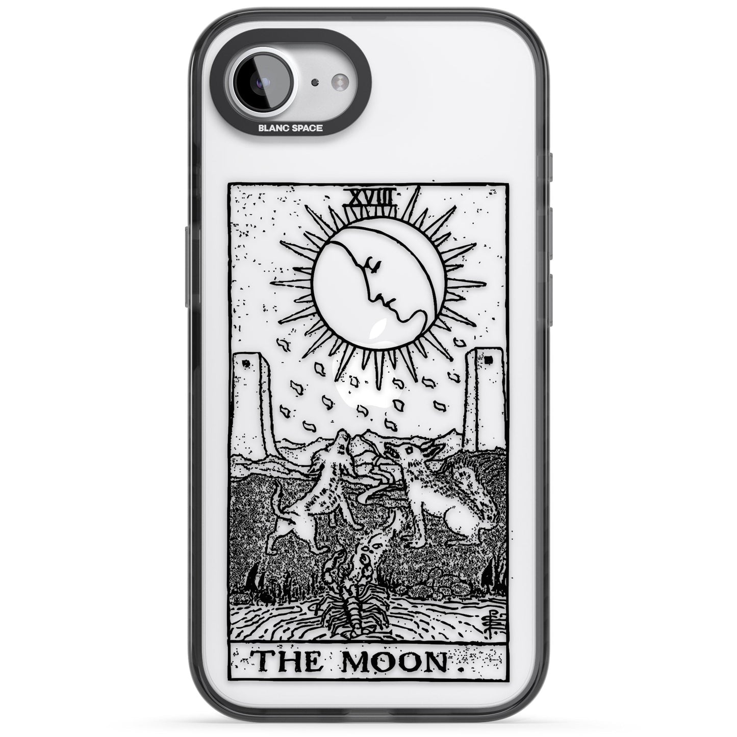 Personalised The Moon Tarot Card (Clear)