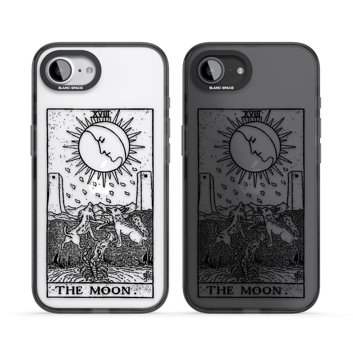 Personalised The Moon Tarot Card (Clear)