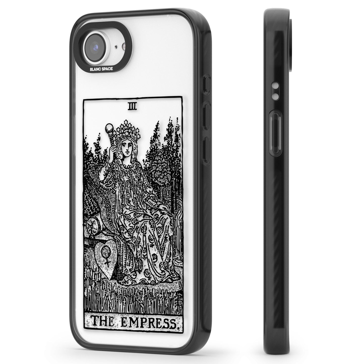 Personalisierte Tarotkarte „Die Kaiserin“ (Transparent)