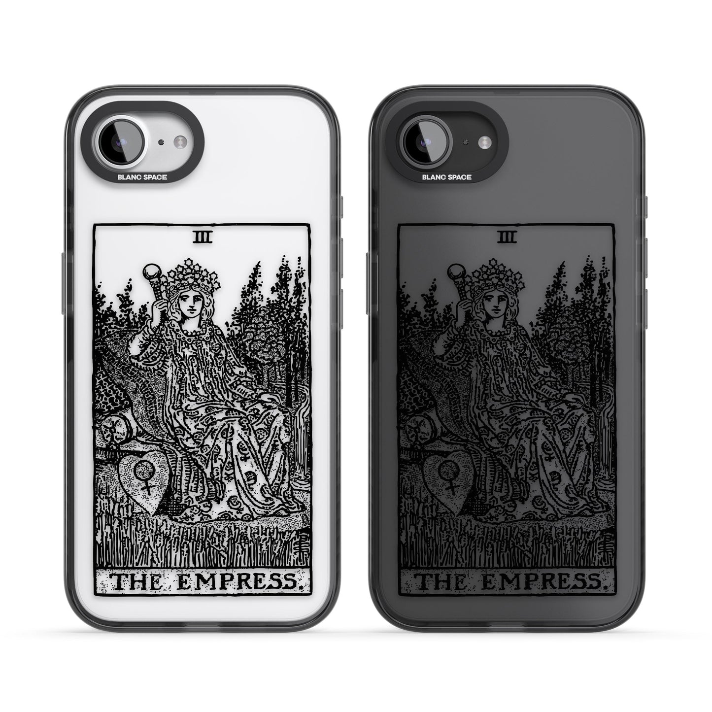 Personalisierte Tarotkarte „Die Kaiserin“ (Transparent)