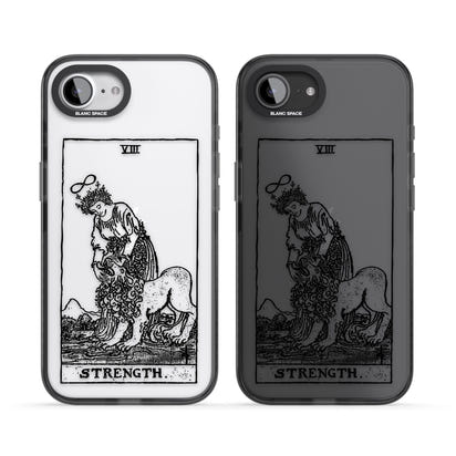 Personalisierte Stärke-Tarotkarte (Transparent)