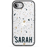 Personalised Terrazzo Blue, Pink, Brown