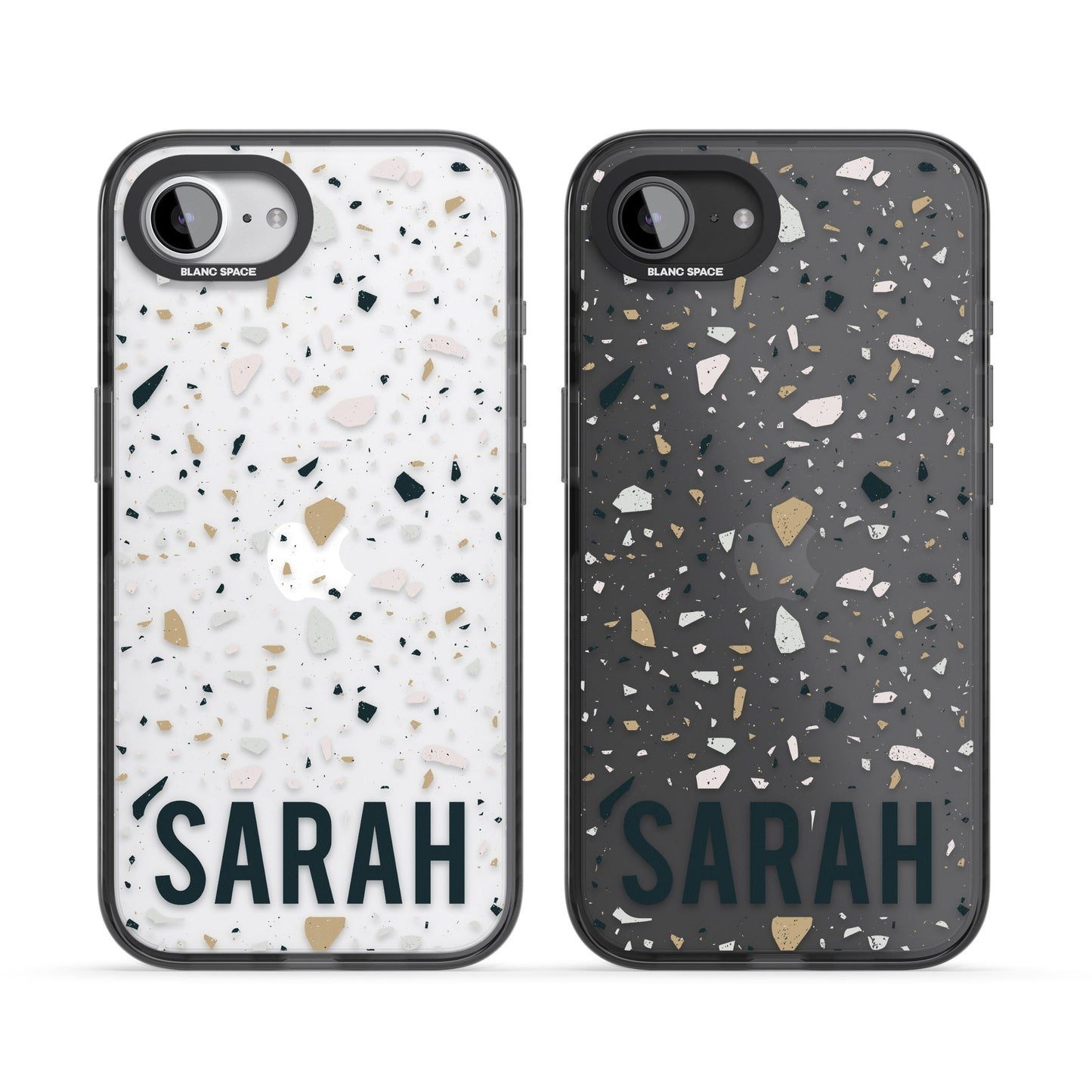Personalised Terrazzo Blue, Pink, Brown