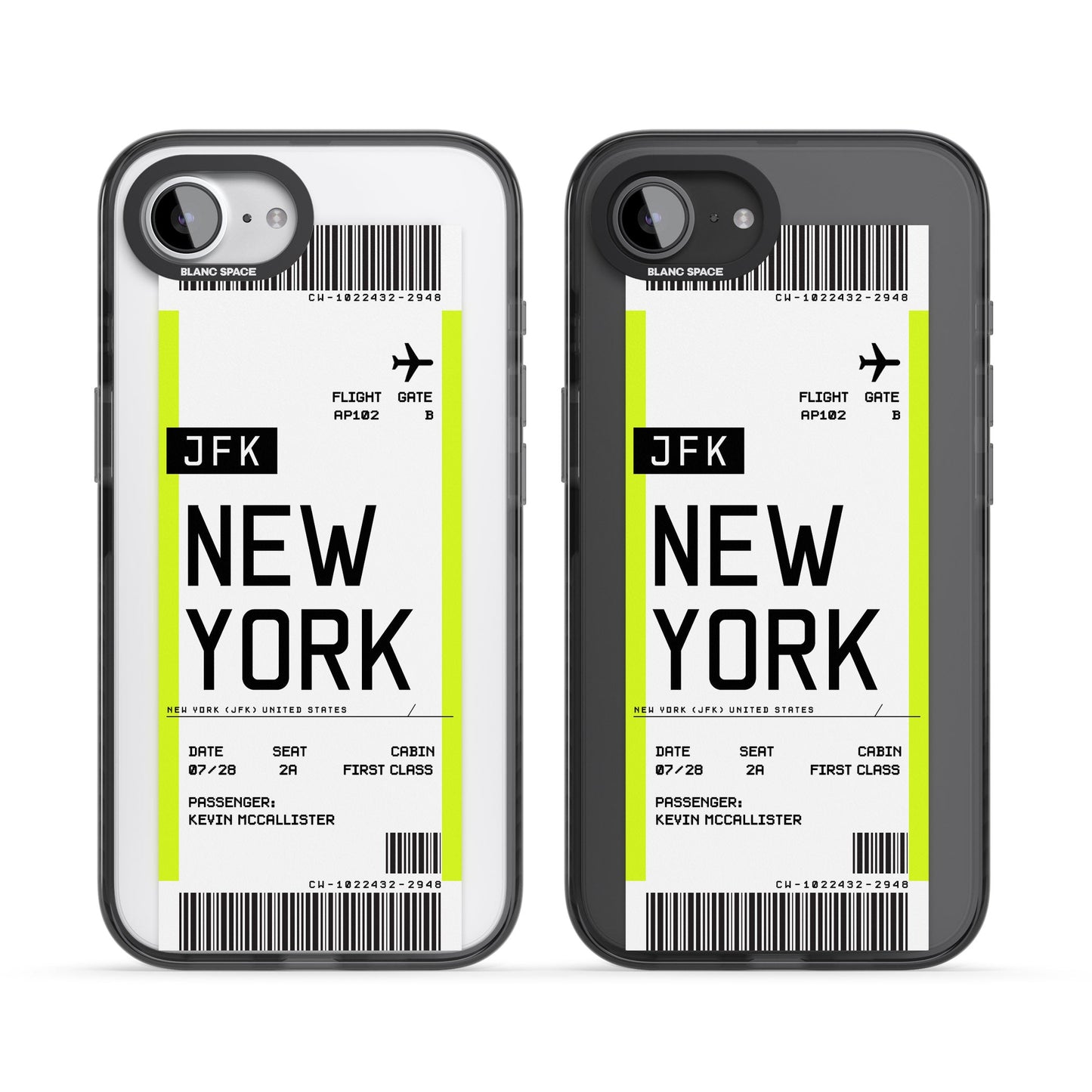Personalised New York Boarding Pass