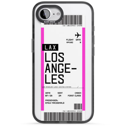 Personalisierte Bordkarte für Los Angeles