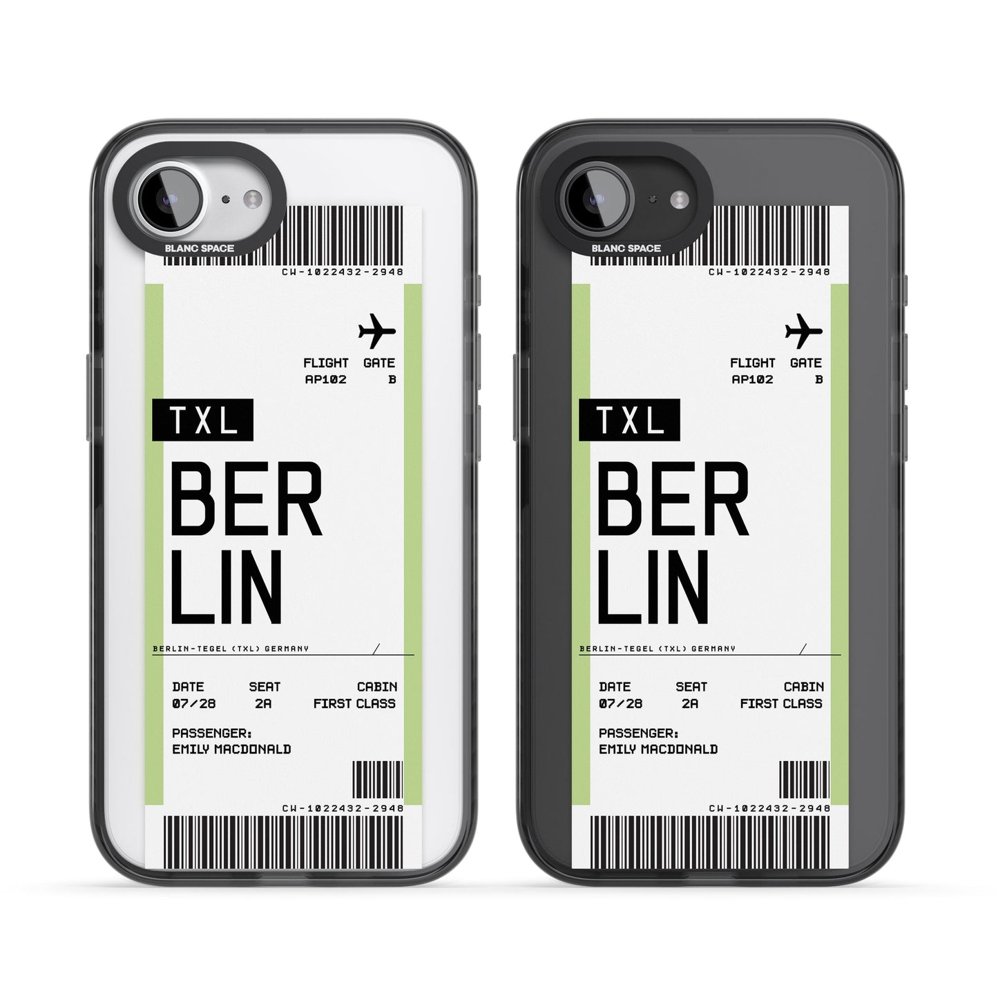 Personalised Berlin Boarding Pass