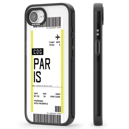Personalised Paris Boarding Pass