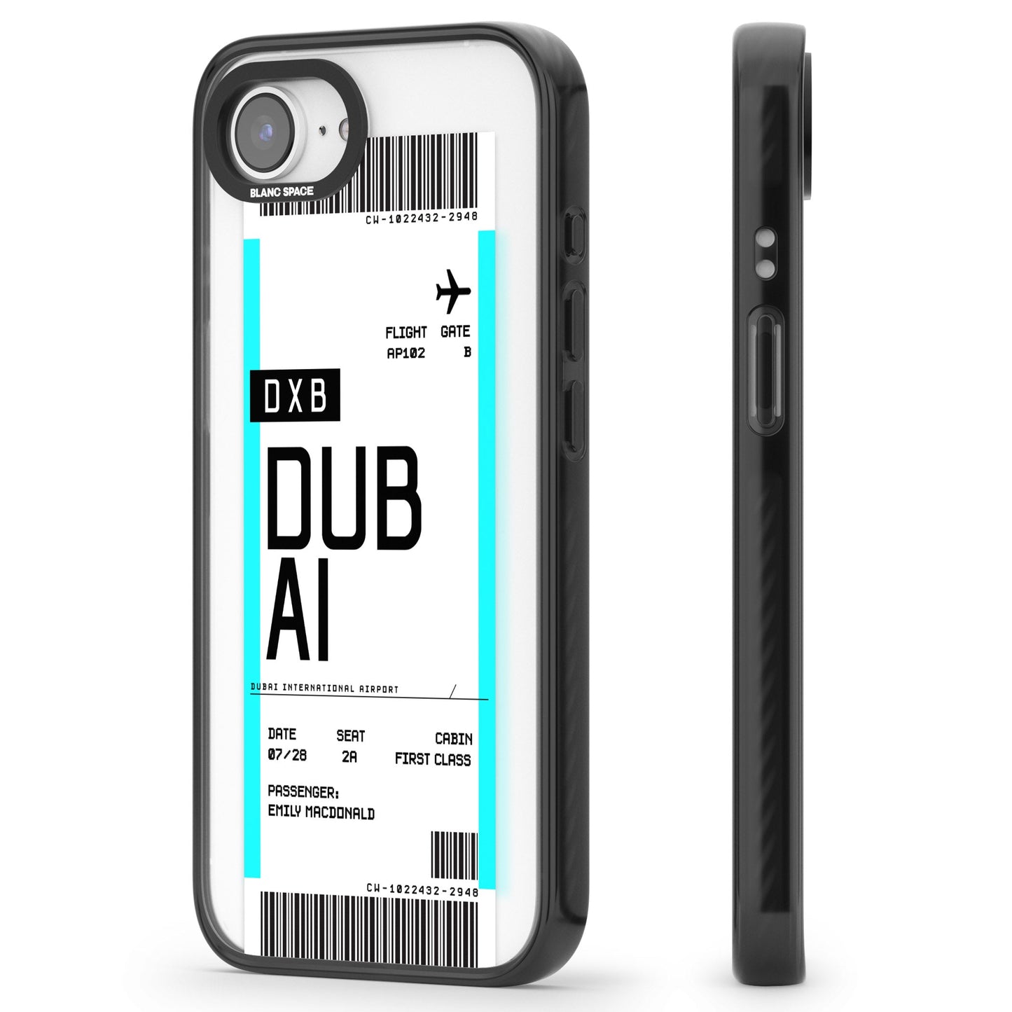 Personalised Dubai Boarding Pass