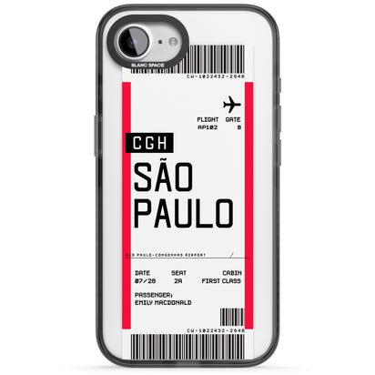 Personalisierte Bordkarte für São Paulo