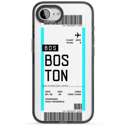 Personalised Boston Boarding Pass