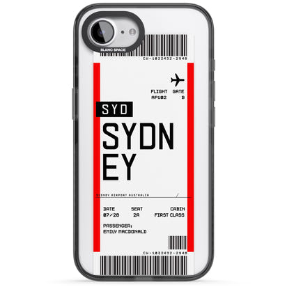 Personalised Sydney Boarding Pass