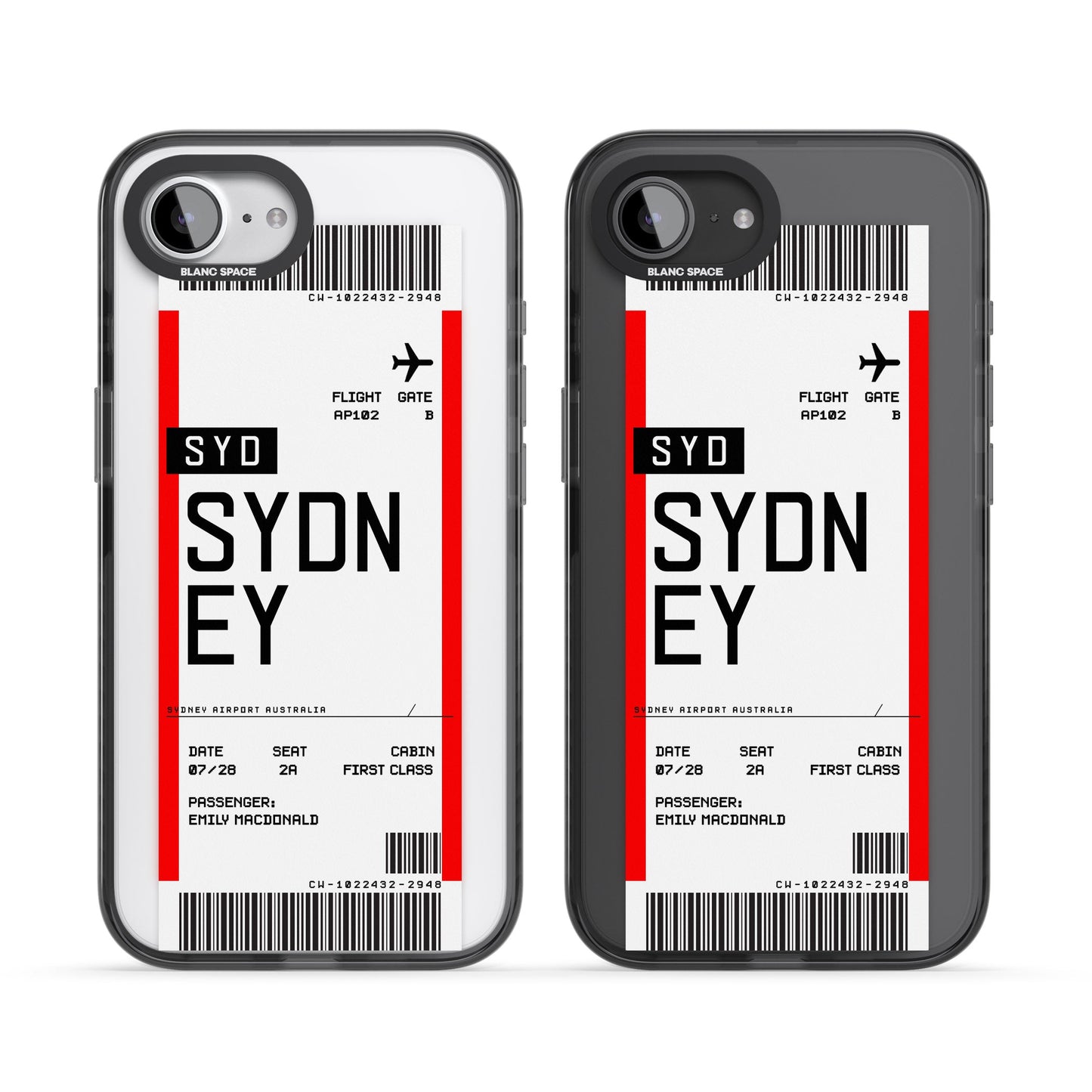 Personalised Sydney Boarding Pass