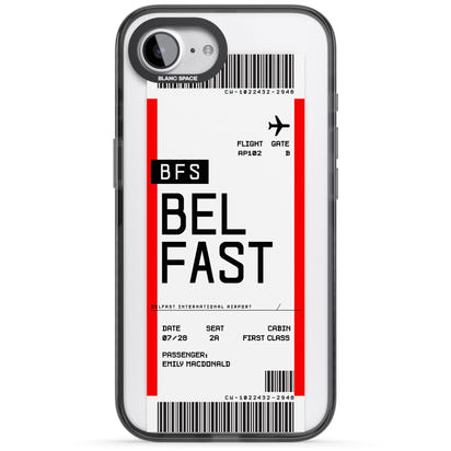 Personalised Belfast Boarding Pass