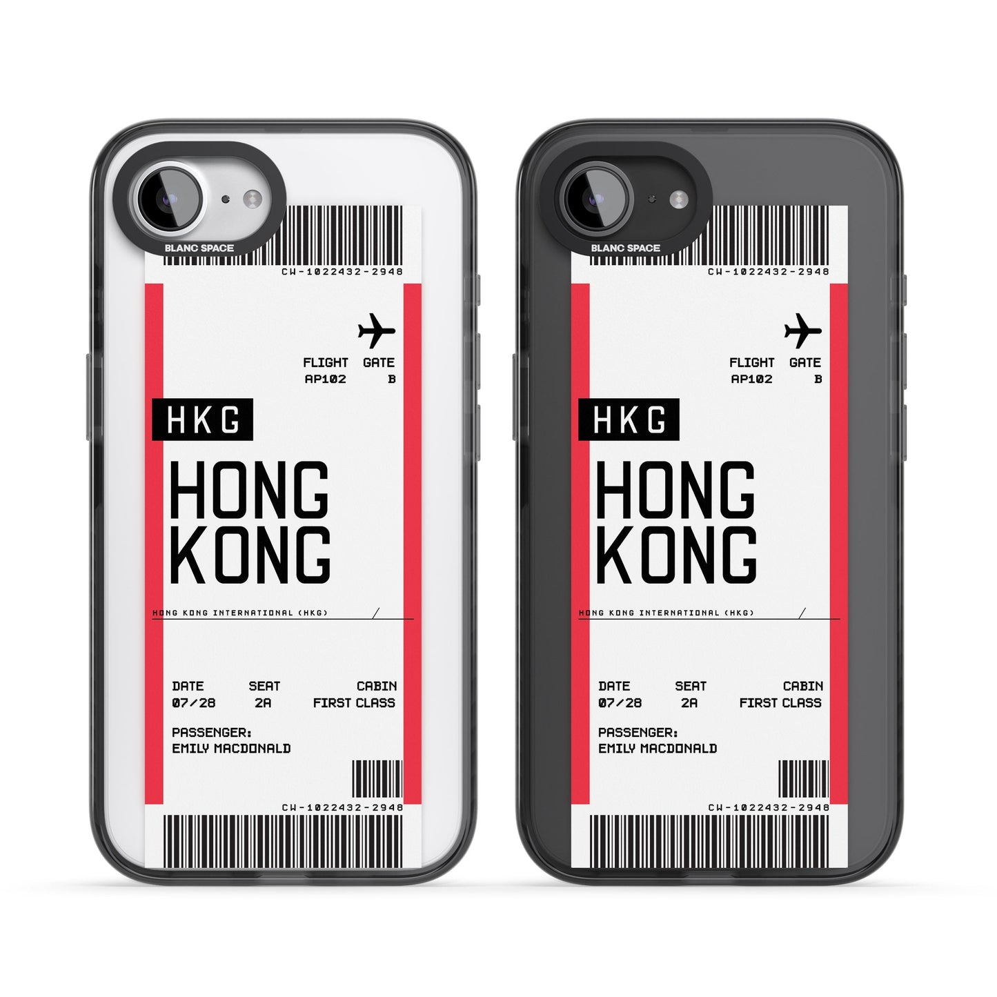 Personalised Hong Kong Boarding Pass