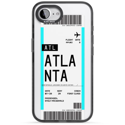 Personalisierte Atlanta-Bordkarte