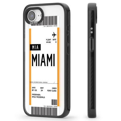 Personalised Miami Boarding Pass