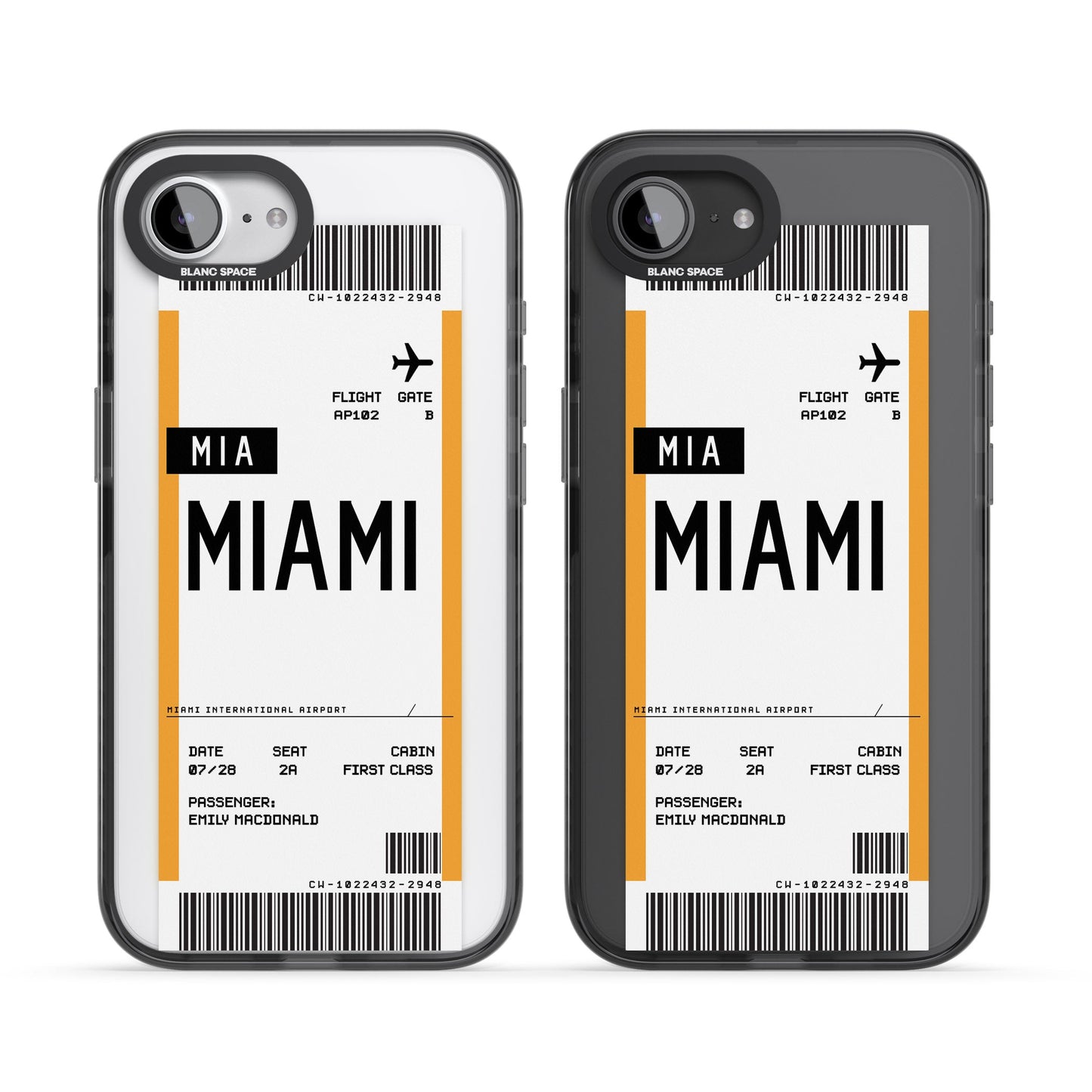 Personalised Miami Boarding Pass