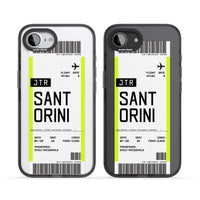 Personalisierte Bordkarte für Santorini