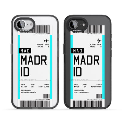 Personalised Madrid Boarding Pass