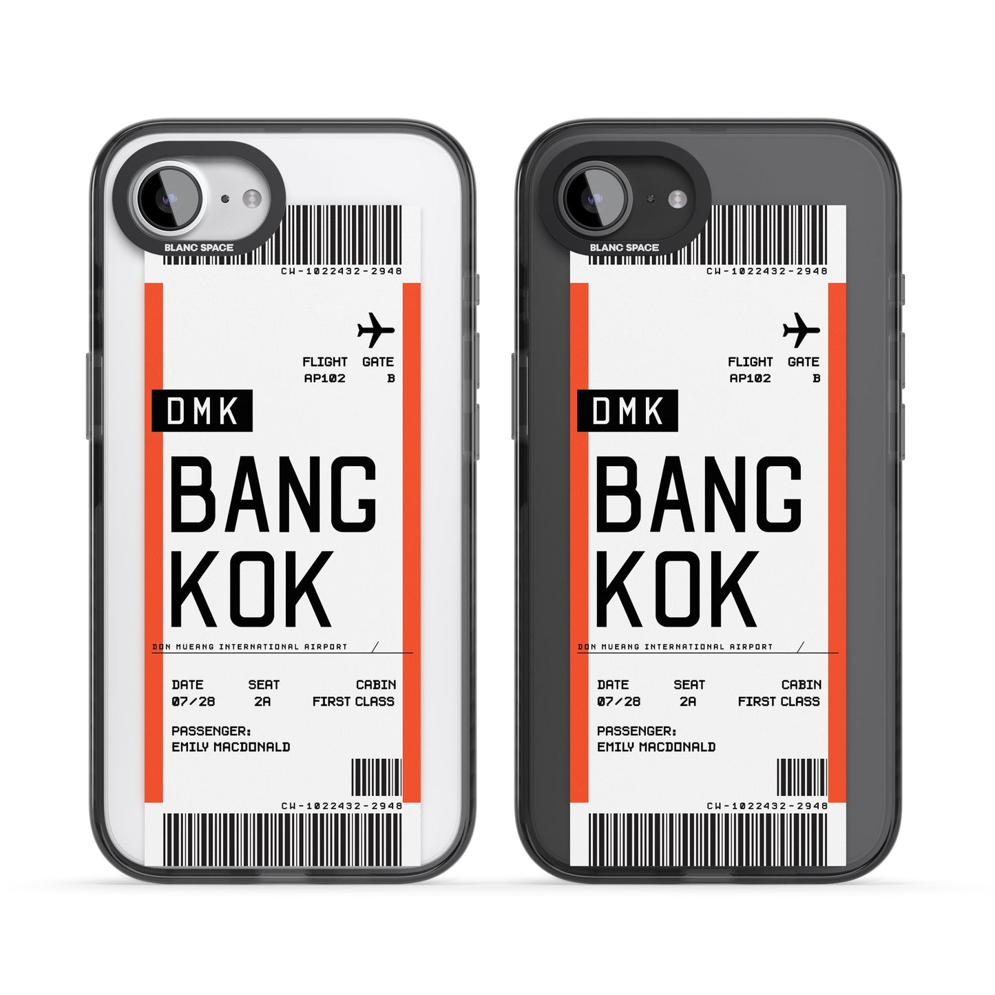 Personalised Bangkok Boarding Pass