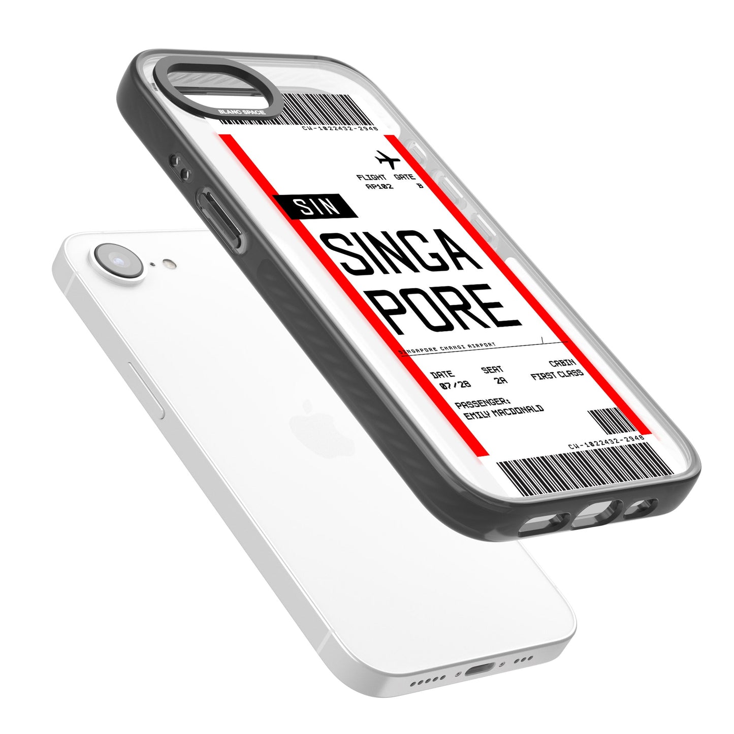 Personalised Singapore Boarding Pass