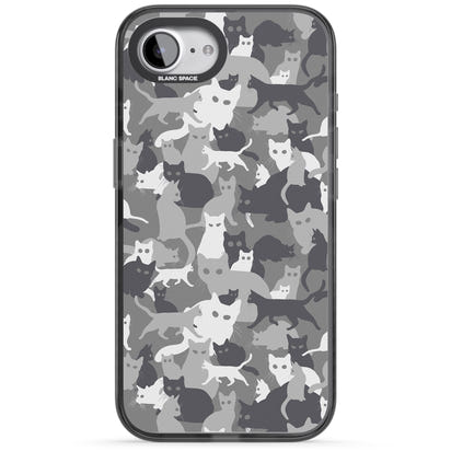 Dunkelgraue Katzentarnung