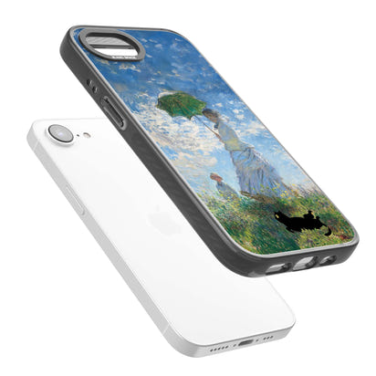 Cat with Monet's Parasol Lady