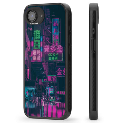 Bande nocturne au néon