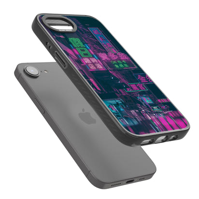 Bande nocturne au néon