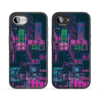 Bande nocturne au néon