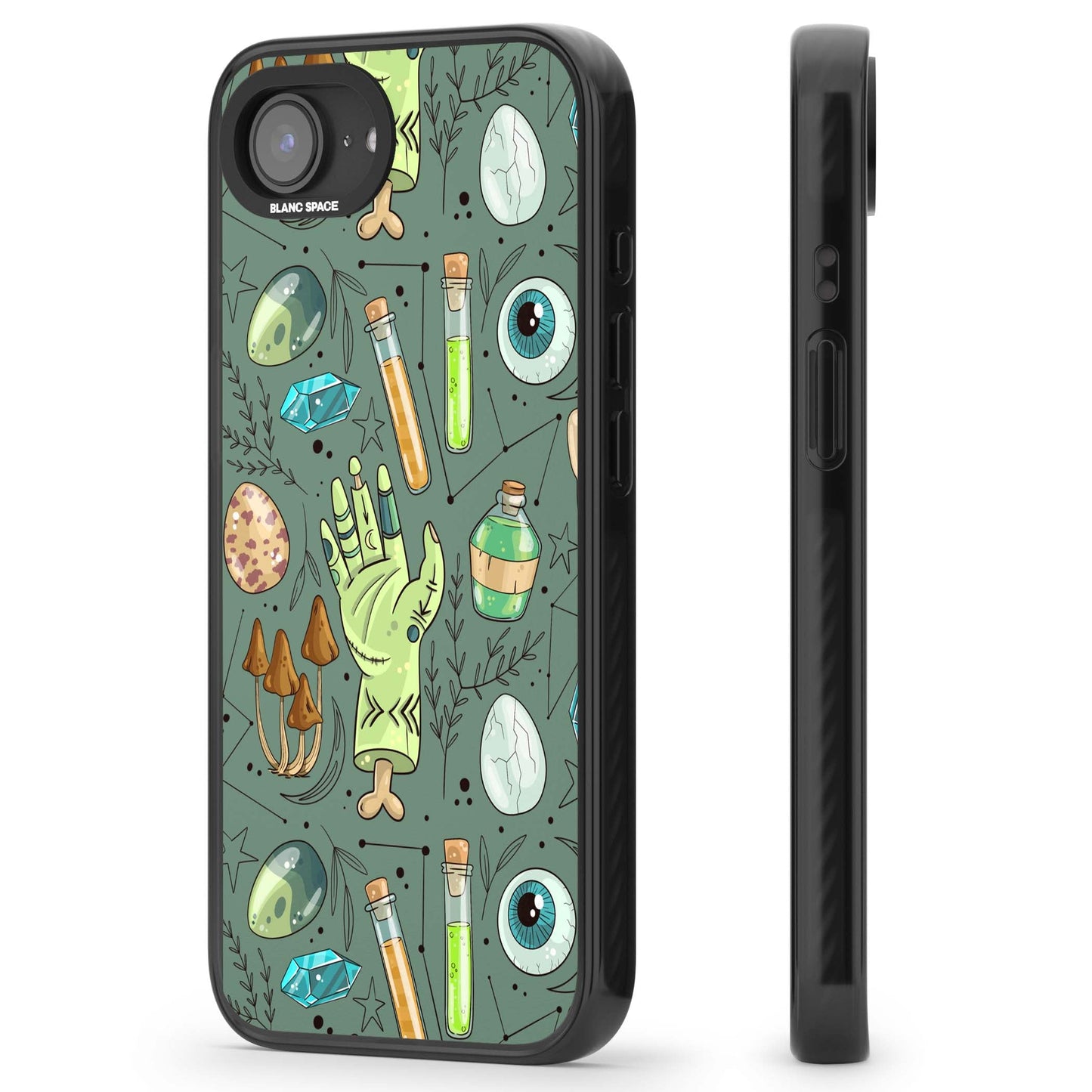 Motif expérimental de dessin animé pour Halloween