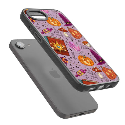 Witchy Cartoon Halloween Pattern