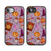 Witchy Cartoon Halloween Pattern