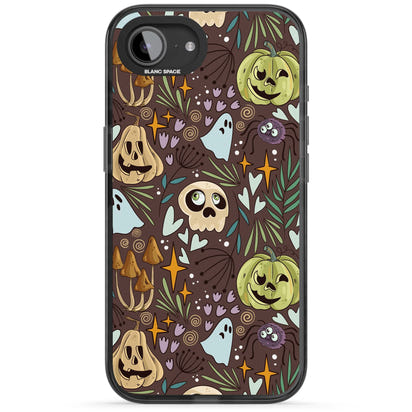 Goblincore Cartoon Halloween Pattern