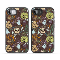 Goblincore Cartoon Halloween Pattern