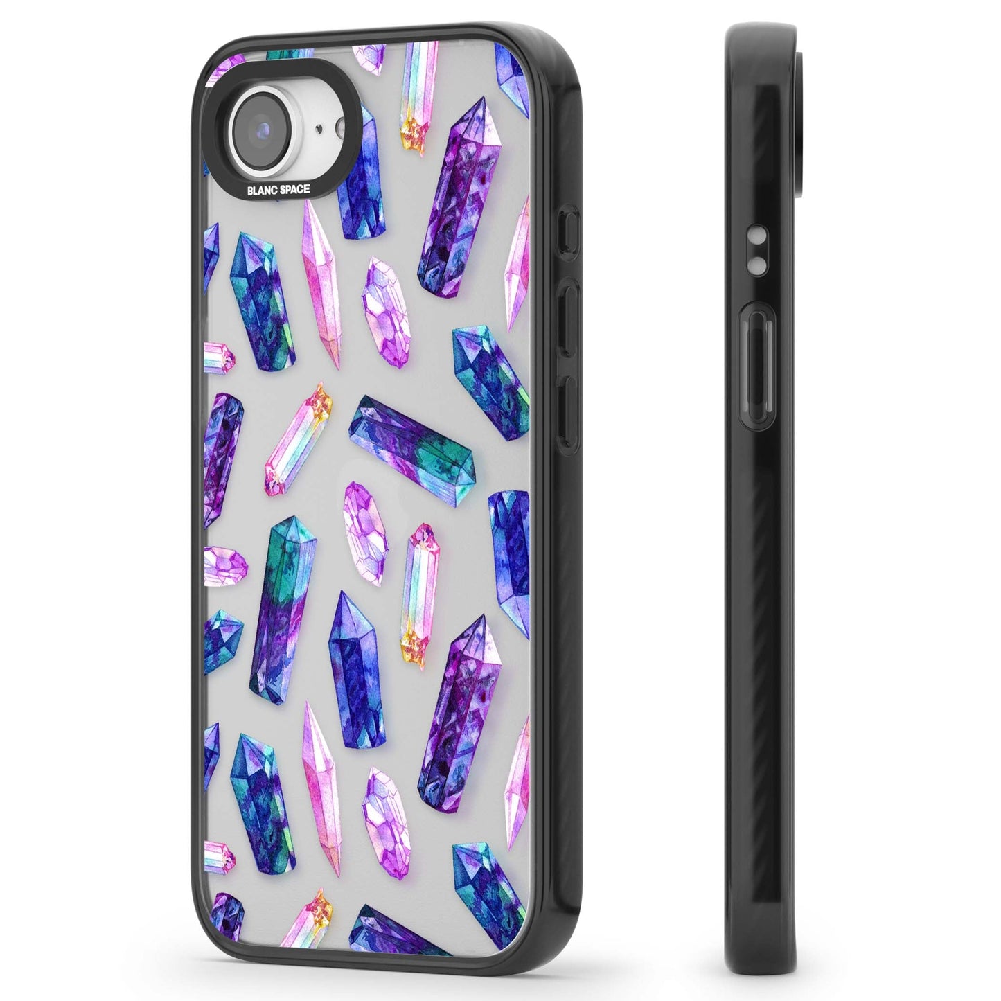 Iridescent Prism Crystals