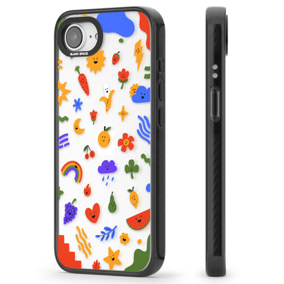 Quirky Cute Icon Pattern