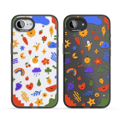 Quirky Cute Icon Pattern