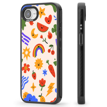 Verspielte Kawaii-Symbole