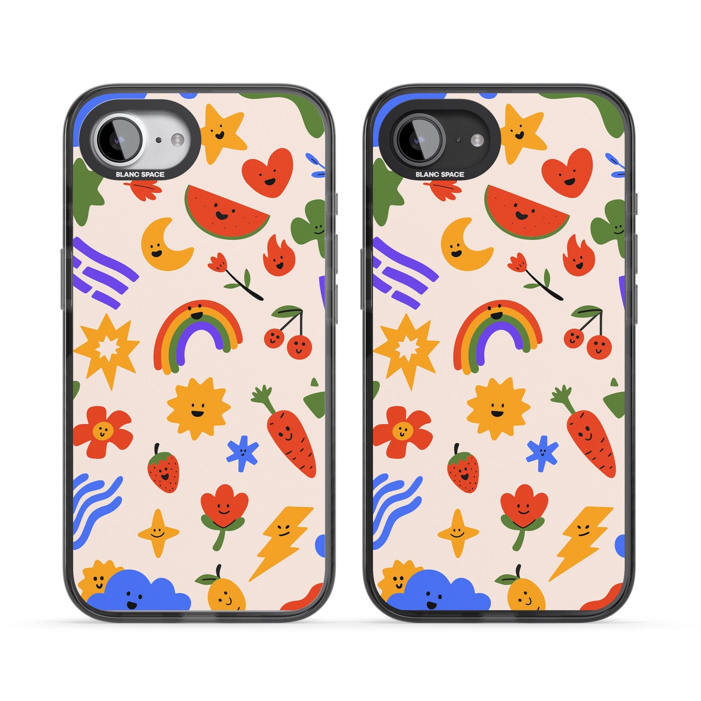 Verspielte Kawaii-Symbole