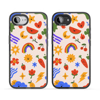 Verspielte Kawaii-Symbole