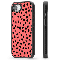 Black Dalmatian Spots On Coral